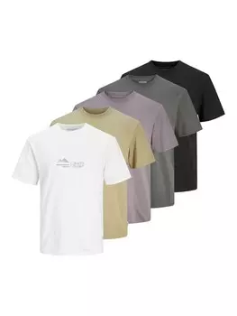 Рубашка JACK & JONES JCOLIMA, цвет Grey/Khaki/Mauve/Black/White