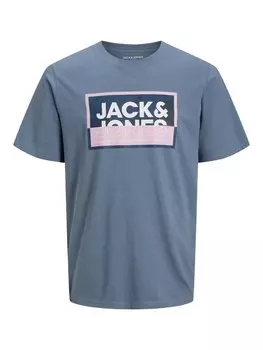 Рубашка JACK & JONES JCOLogan, базальтовый серый