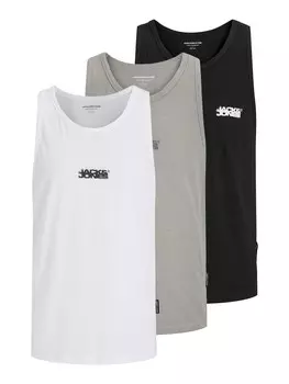 Рубашка JACK & JONES JCOSAGO, цвет Grey/Black/White