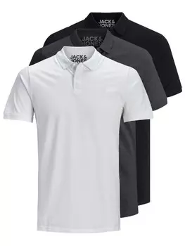 Рубашка JACK & JONES JJBasic, цвет Graphite/Black/White