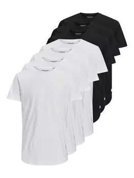 Рубашка JACK & JONES JJENoa, черный/белый