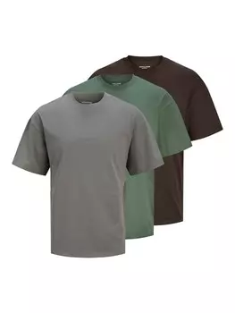 Рубашка JACK & JONES JJHugo, цвет Dark brown/Grey/Dark green