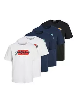 Рубашка JACK & JONES JJTiley JJNolan, цвет Navy/Black/White