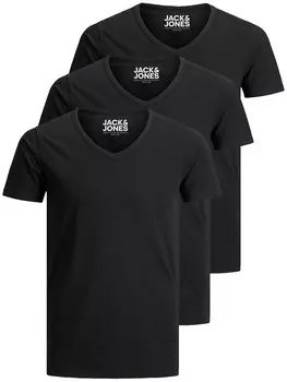 Рубашка JACK & JONES JJV-Neck, черный