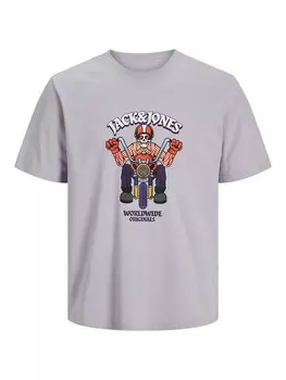 Рубашка JACK & JONES JORAnatomy, сиреневый