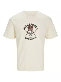 Рубашка JACK & JONES JORSeven, слоновая кость