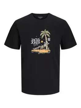 Рубашка JACK & JONES JORSkull Coast, черный