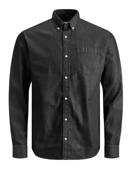 Рубашка Jack & Jones JWHPLAIN, черный