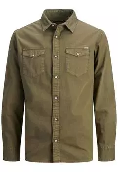 Рубашка Jack & Jones, коричневый