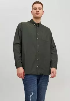 Рубашка Jack & Jones, лесная ночь, размер больших размеров.