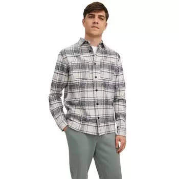 Рубашка Jack & Jones Logan Check, коричневый