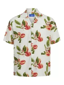 Рубашка Jack & Jones Luke Flores, белый