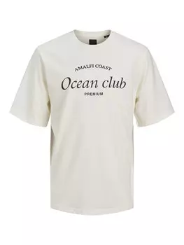Рубашка JACK & JONES Ocean Club, кремовый