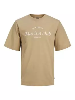 Рубашка JACK & JONES Ocean Club, темно-бежевый