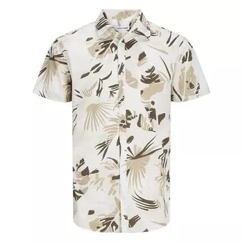 Рубашка Jack & Jones Oshua Floral, бежевый