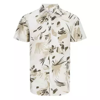 Рубашка Jack & Jones Oshua Floral, бежевый