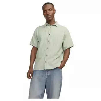 Рубашка Jack & Jones Oshua Structure, зеленый