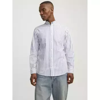 Рубашка Jack & Jones Oxford Plus Size, синий