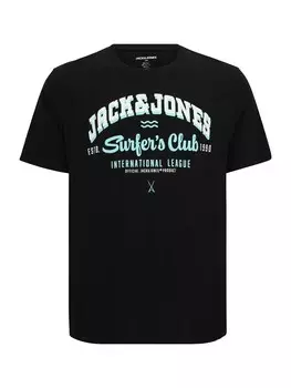 Рубашка Jack & Jones Plus, черный