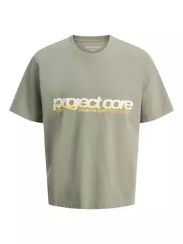 Рубашка Jack & Jones Plus, серый