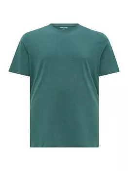 Рубашка Jack & Jones Plus, зеленый