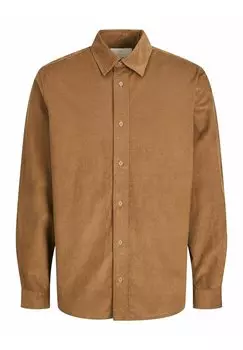 Рубашка Jack & Jones PREMIUM, коричневый