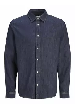 Рубашка Jack & Jones PREMIUM, темно-синий деним
