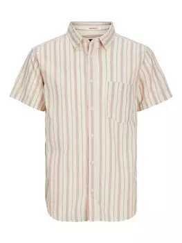 Рубашка JACK & JONES Regular fit Button Up, темно-красный
