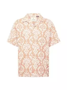 Рубашка JACK & JONES Regular fit Button Up ALIJAH, светло-коричневый