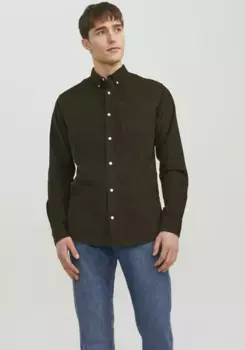 Рубашка Jack & Jones с длинными рукавами "JJECLASSIC CORD SHIRT LS SN", из вельвета, цвет Rosin