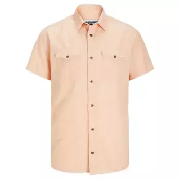 Рубашка Jack & Jones Sheridan Linen Blend, бежевый