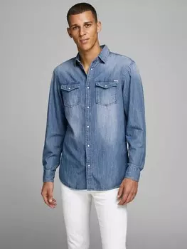 Рубашка Jack & Jones SHERIDAN, синий