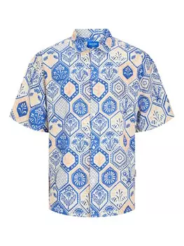 Рубашка Jack & Jones, синий