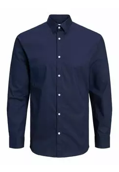 Рубашка Jack & Jones, синяя