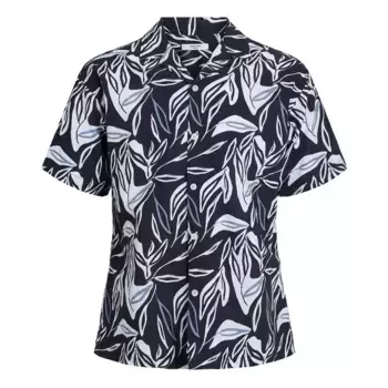 Рубашка Jack & Jones Summer Leaf, разноцветный