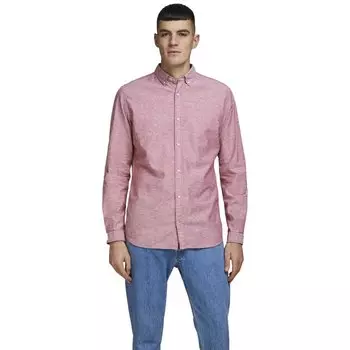 Рубашка Jack & Jones Summer Slim, розовый