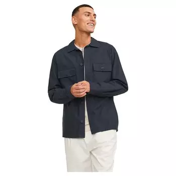 Рубашка Jack & Jones Venice Linen, синий