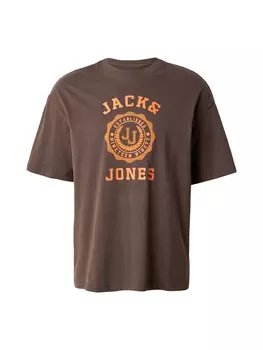 Рубашка JACK & JONES VICTO, темно-коричневый