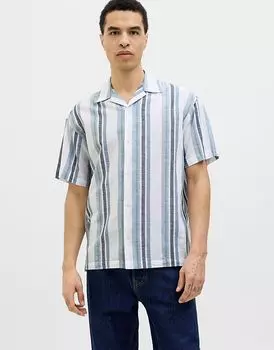Рубашка Jack & Jones в цвете пепельно-голубой