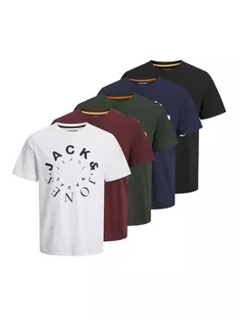 Рубашка JACK & JONES WARRIOR, цвет Navy/Black/White