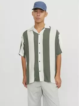 Рубашка Jack&Jones, зеленый