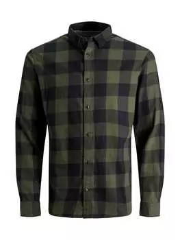 Рубашка Jack & Jones, зеленый