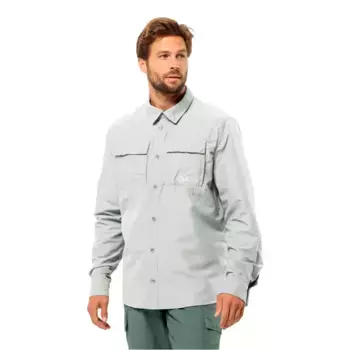 Рубашка Jack Wolfskin Barrier, серый