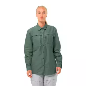 Рубашка Jack Wolfskin Barrier, зеленый