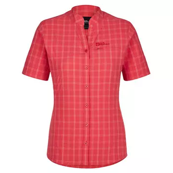 Рубашка Jack Wolfskin, цвет Vibrant Red Check