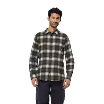 Рубашка Jack Wolfskin Wanderweg, зеленый