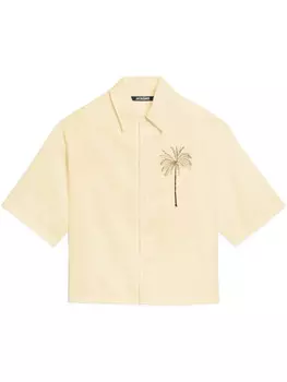 Рубашка Jacquemus Aloe, желтый