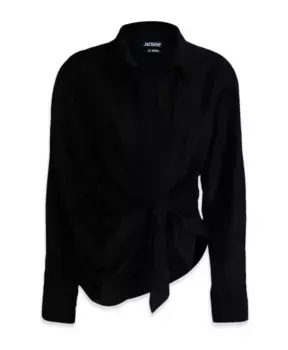 Рубашка Jacquemus, черный