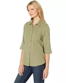 Рубашка Jag Jeans Adley Button Up Shirt, цвет Avocado