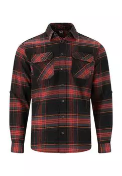 Рубашка Jamba из дышащей фланели WHISTLER, цвет Chili Oil